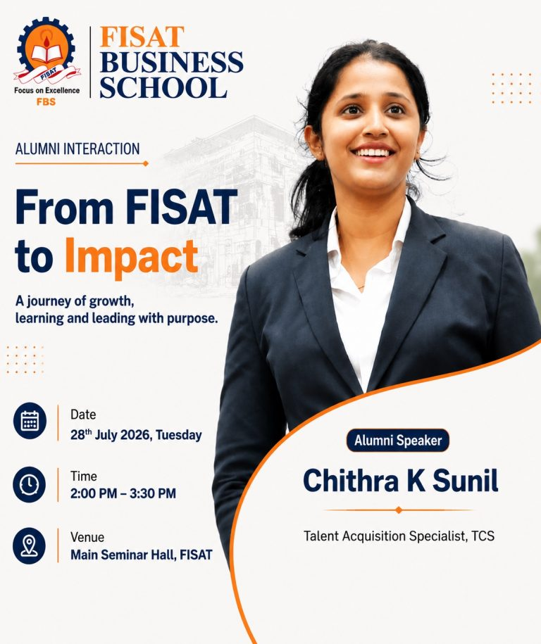 Alumni Interaction – From FISAT to Impact